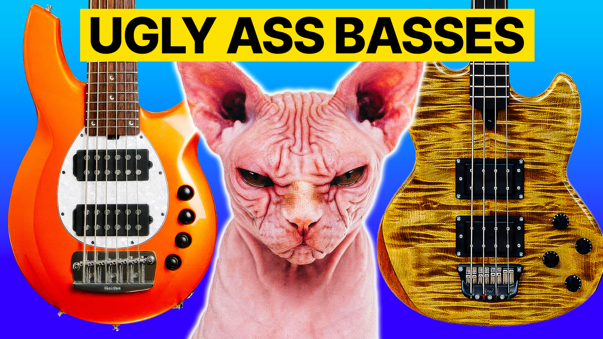 The 12 Ugliest Basses of ALL TIME