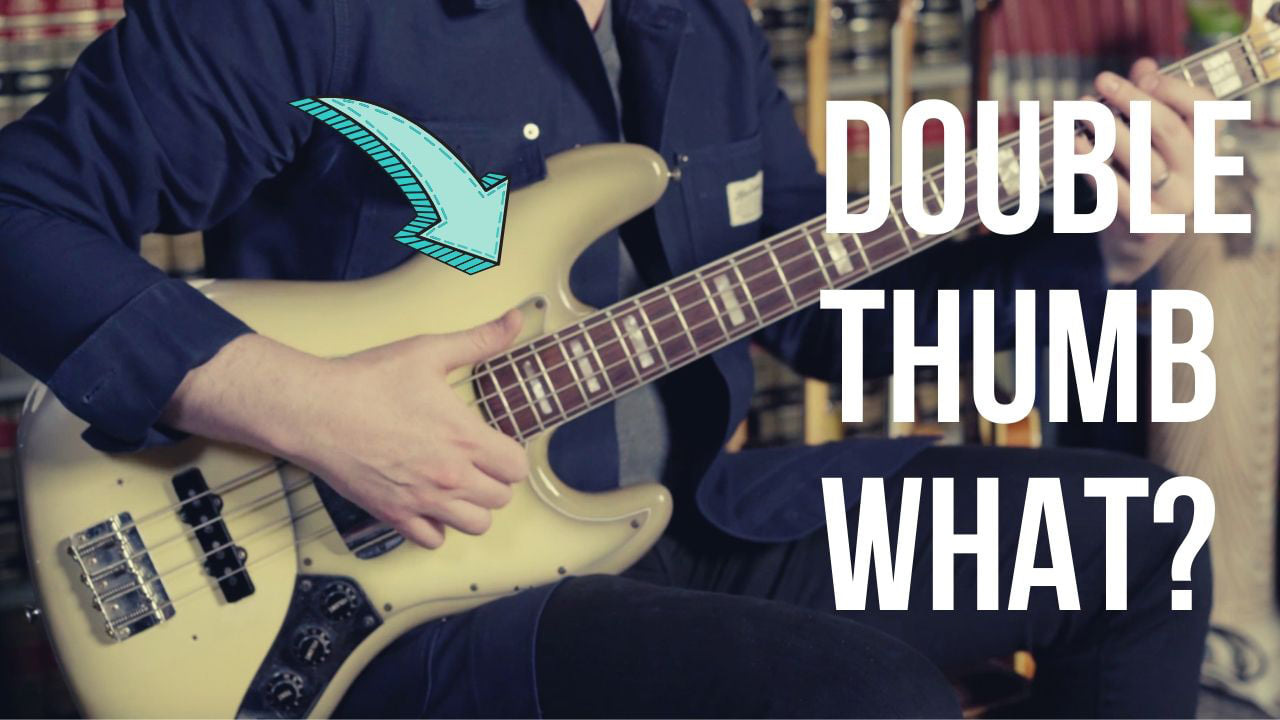 DOUBLE THUMB SLAP - how to really do it. Featuring Ian Martin Allison