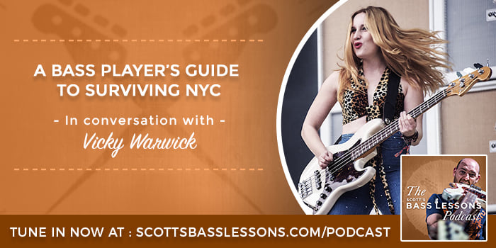 In Conversation with Vicky Warwick - A Bass Player's Guide to Surviving NYC