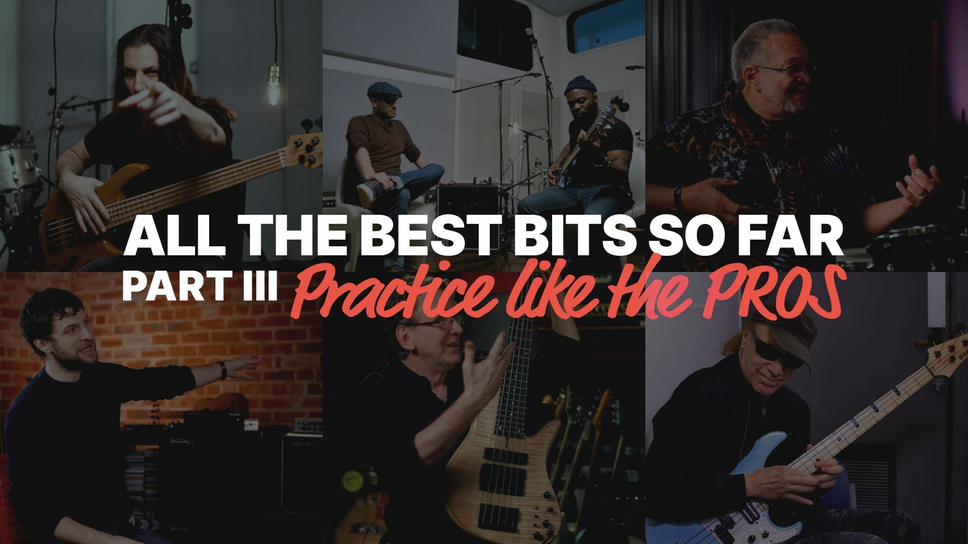 SBL Interviews: All the best bits so far… Part 3 - Practice like the Pro’s