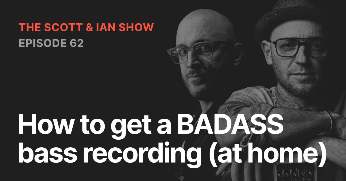 How to RECORD your bass (at home) and get a BADASS sound on a budget