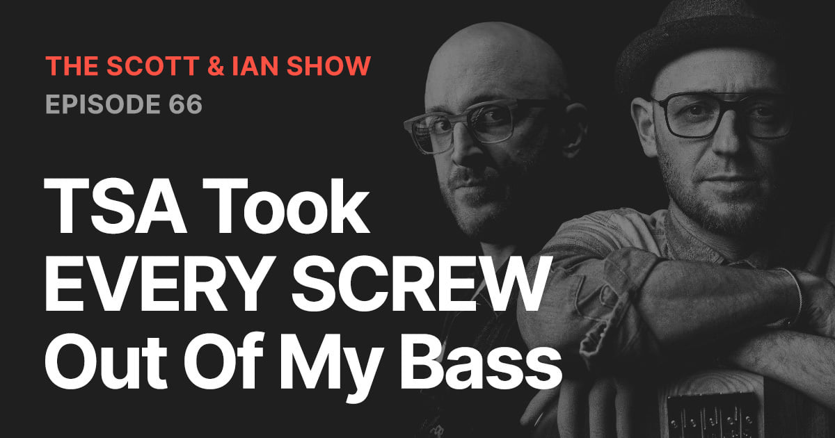 TSA Took EVERY SCREW Out Of My Bass