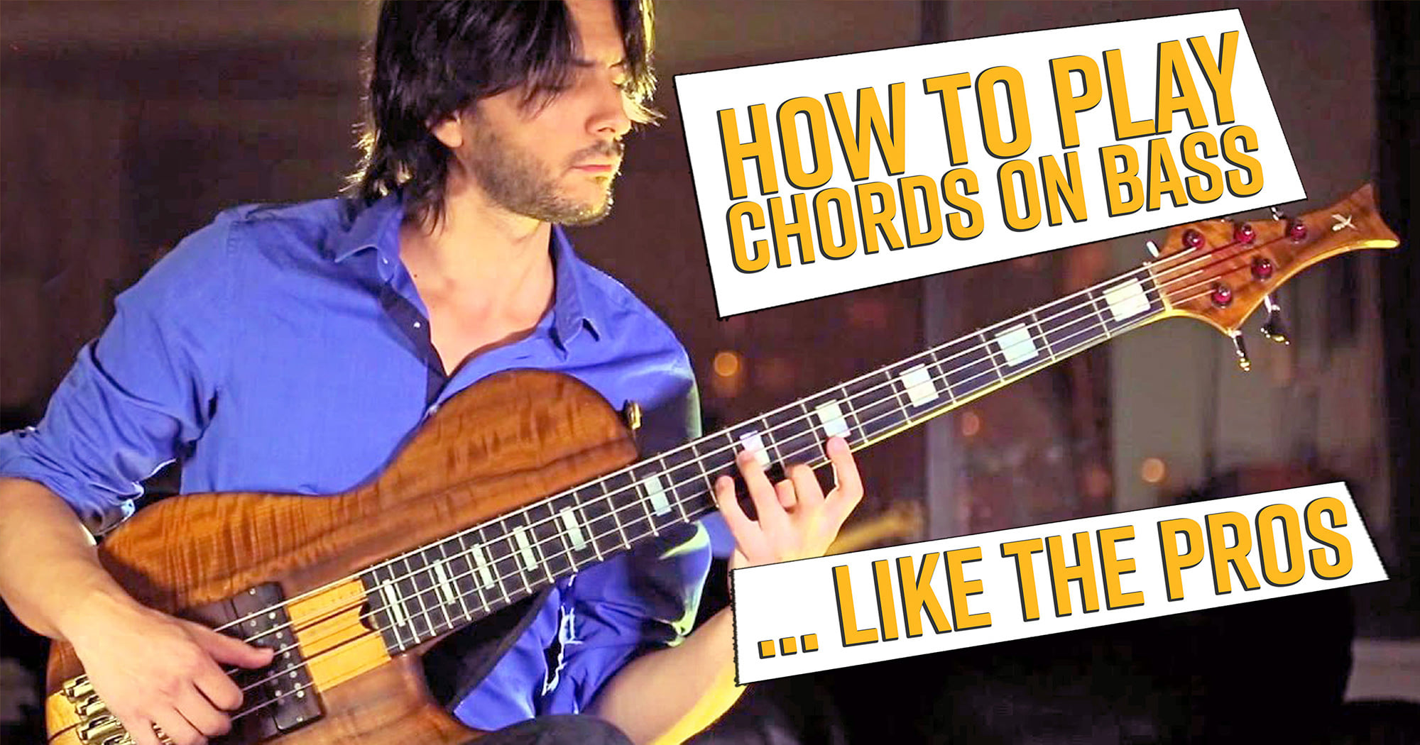 How to play chords on bass (like the pro’s do it) with Andres Rotmistrovsky and Oteil Burbridge