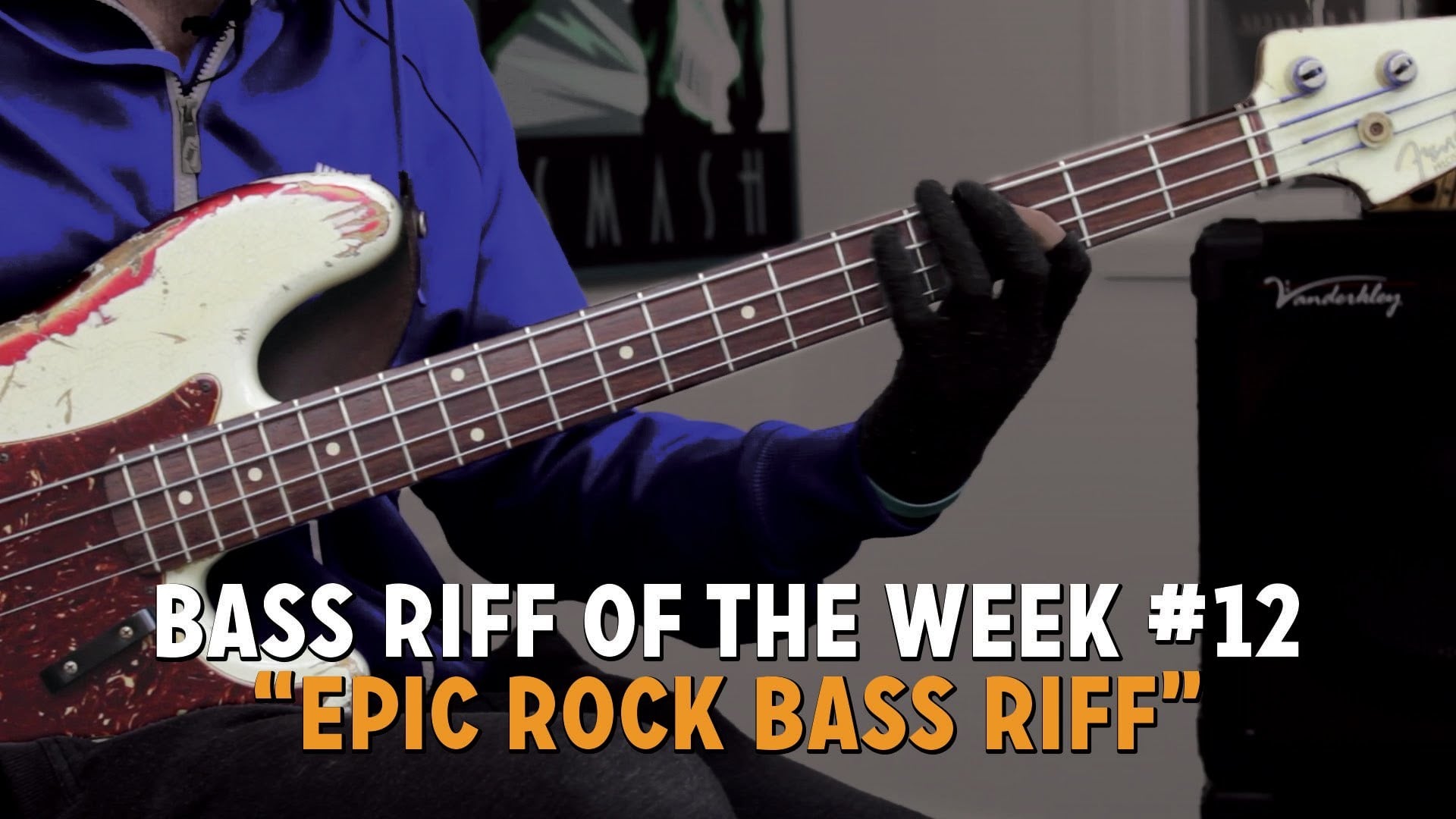 Epic Rock Bass Riff - Riff of The Week #12 (L#136)
