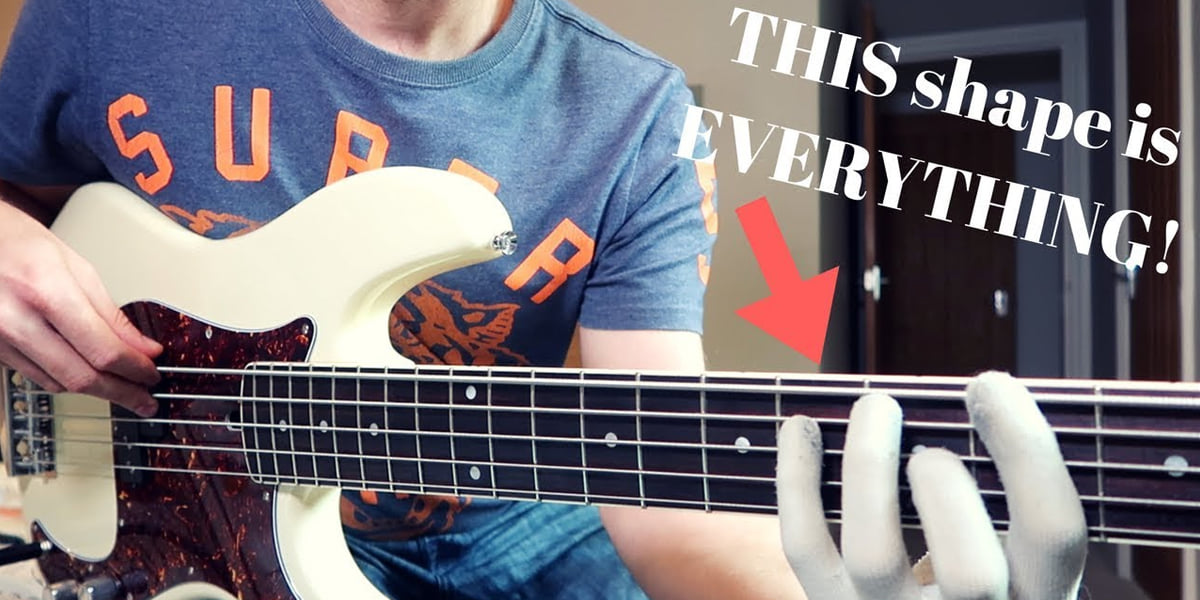 Awesome TRICK to make 5 string bass EASY… for 4 string players