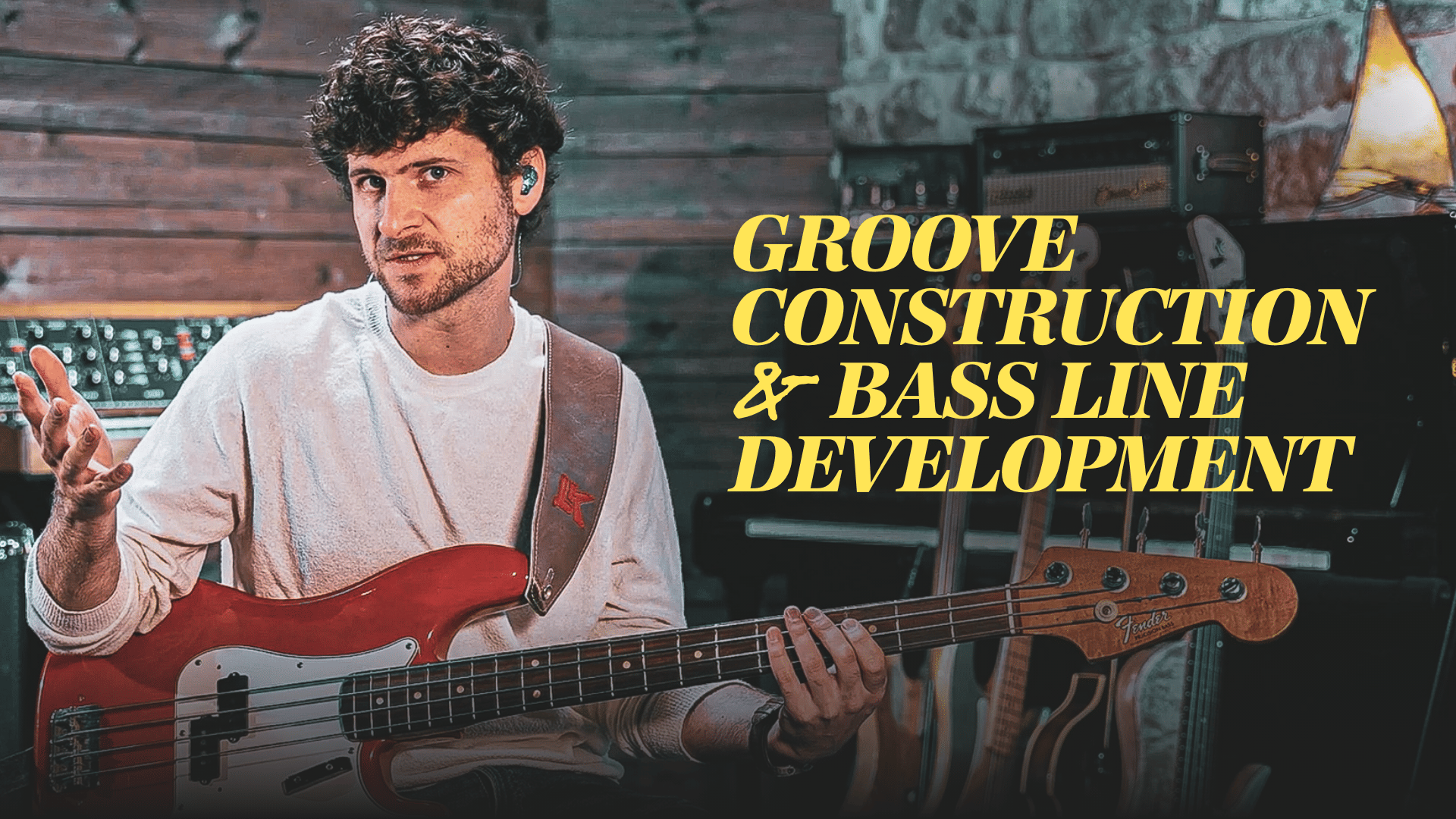 Groove Construction and Bass Line Development