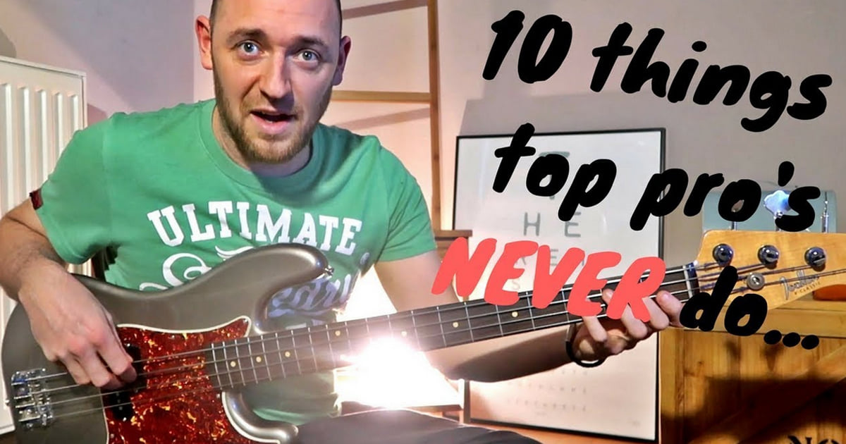 10 Things Professional Musicians NEVER do (hopefully!)