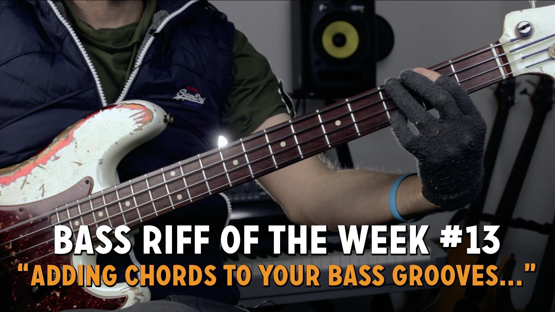Adding Chords to Your Bass Grooves - Bass Riff of The Week #13 (L#137)