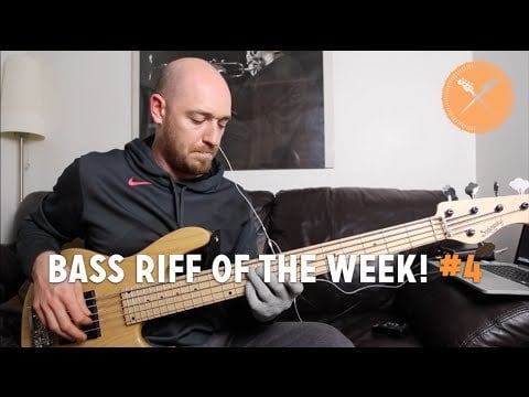 Bass Riff of the Week #4 (L#122)