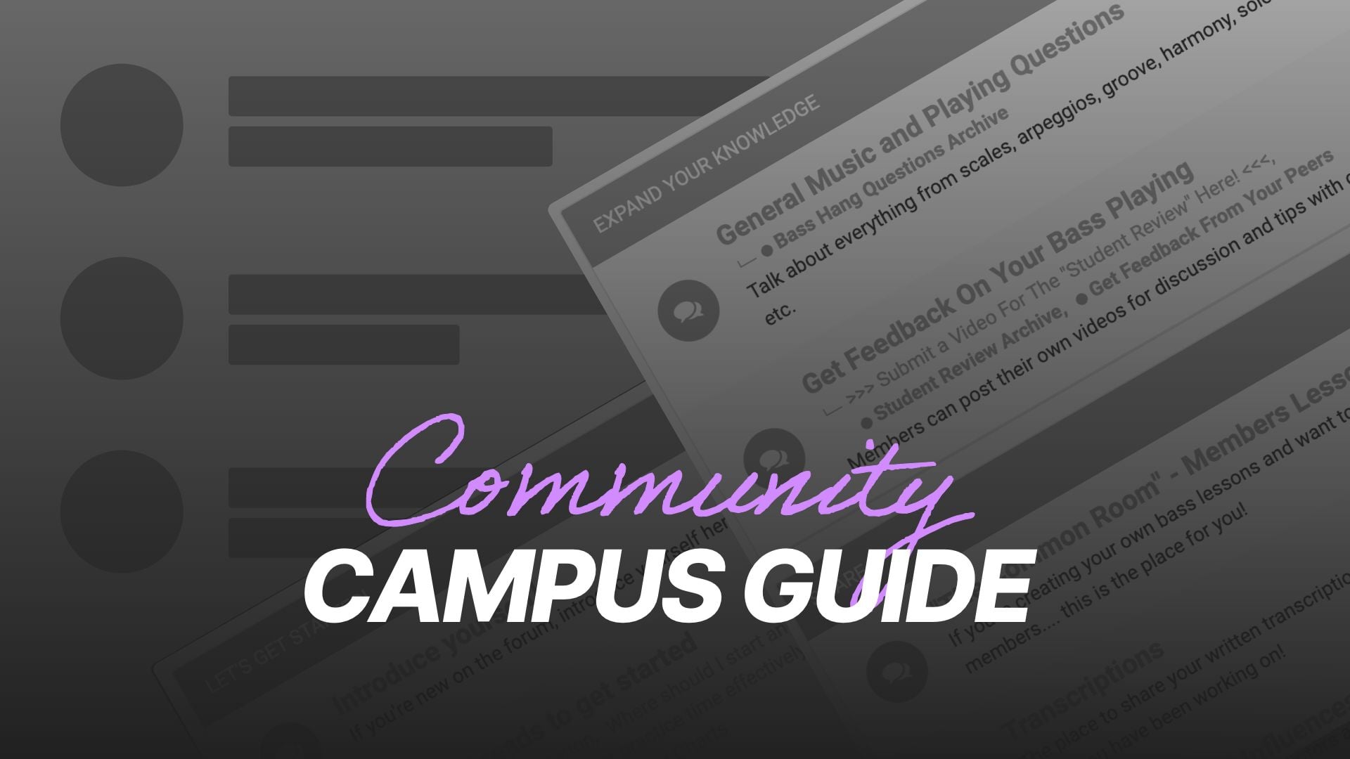 The Campus Quick Start Guide