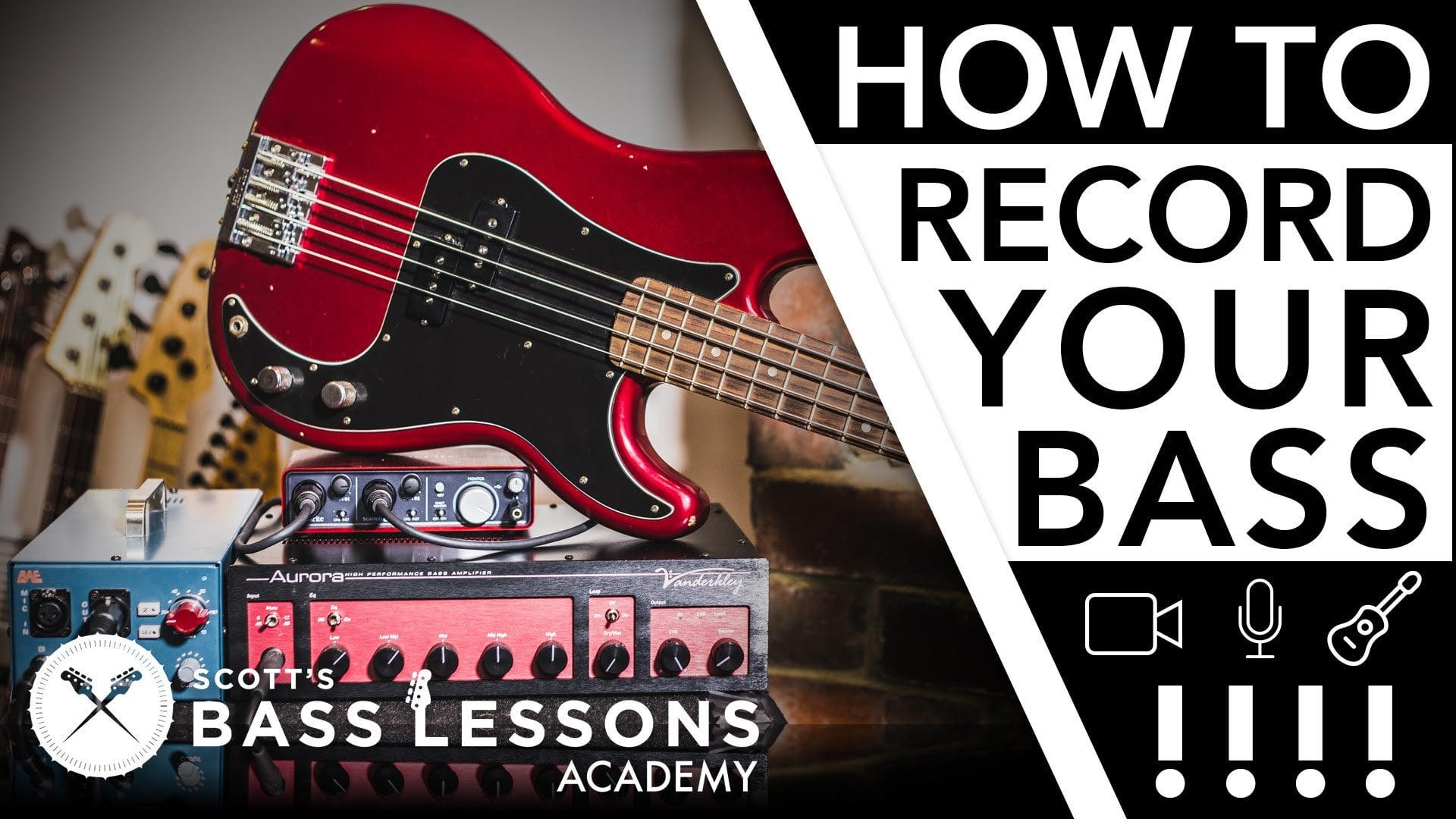 Recording Your Bass - Mic's, D.I's and More (L#175)