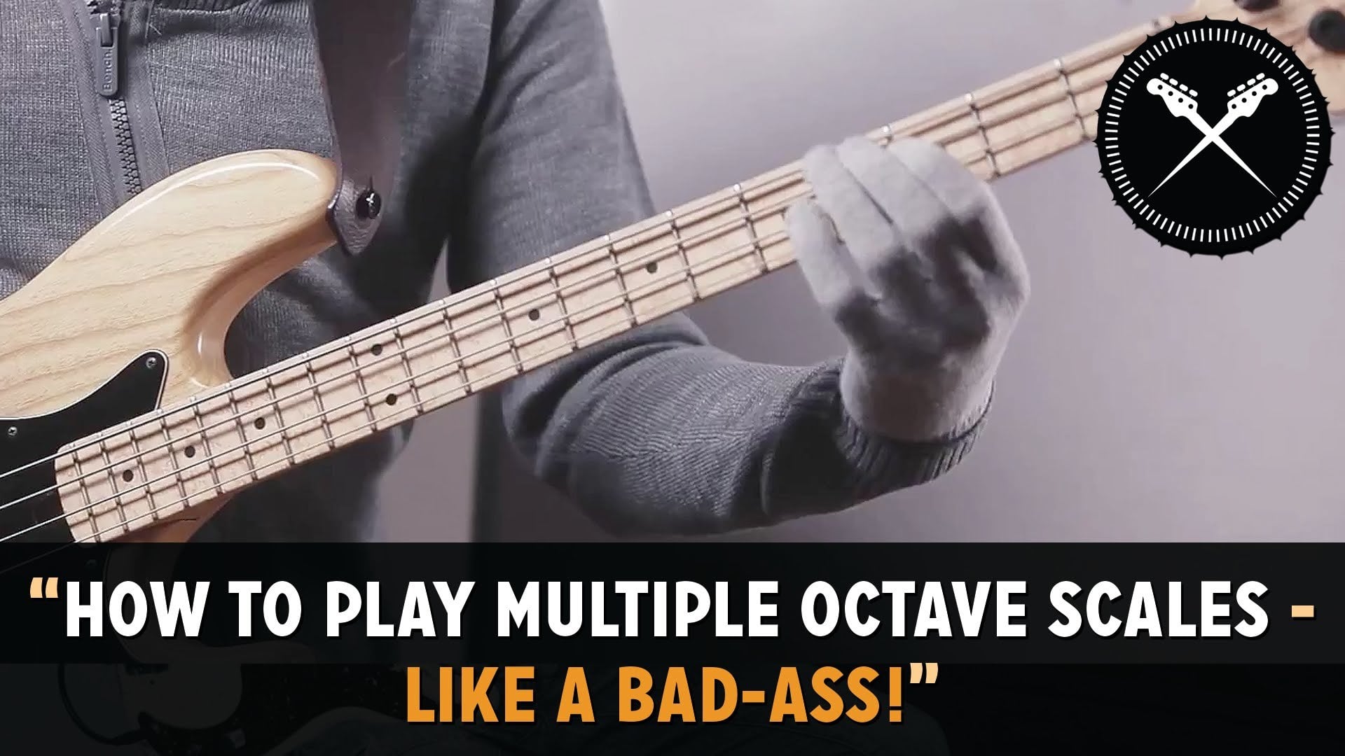 How to play multiple octave scales - like a bad-ass! (L#147)