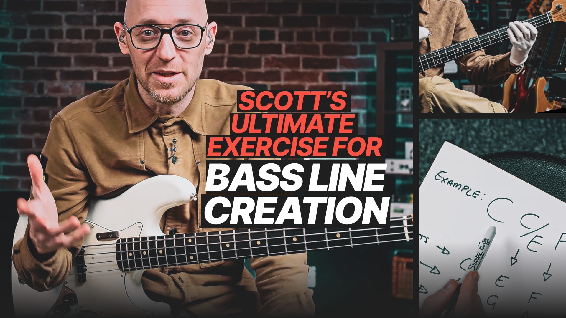 Scott’s Ultimate Exercise for Bass Line Creation
