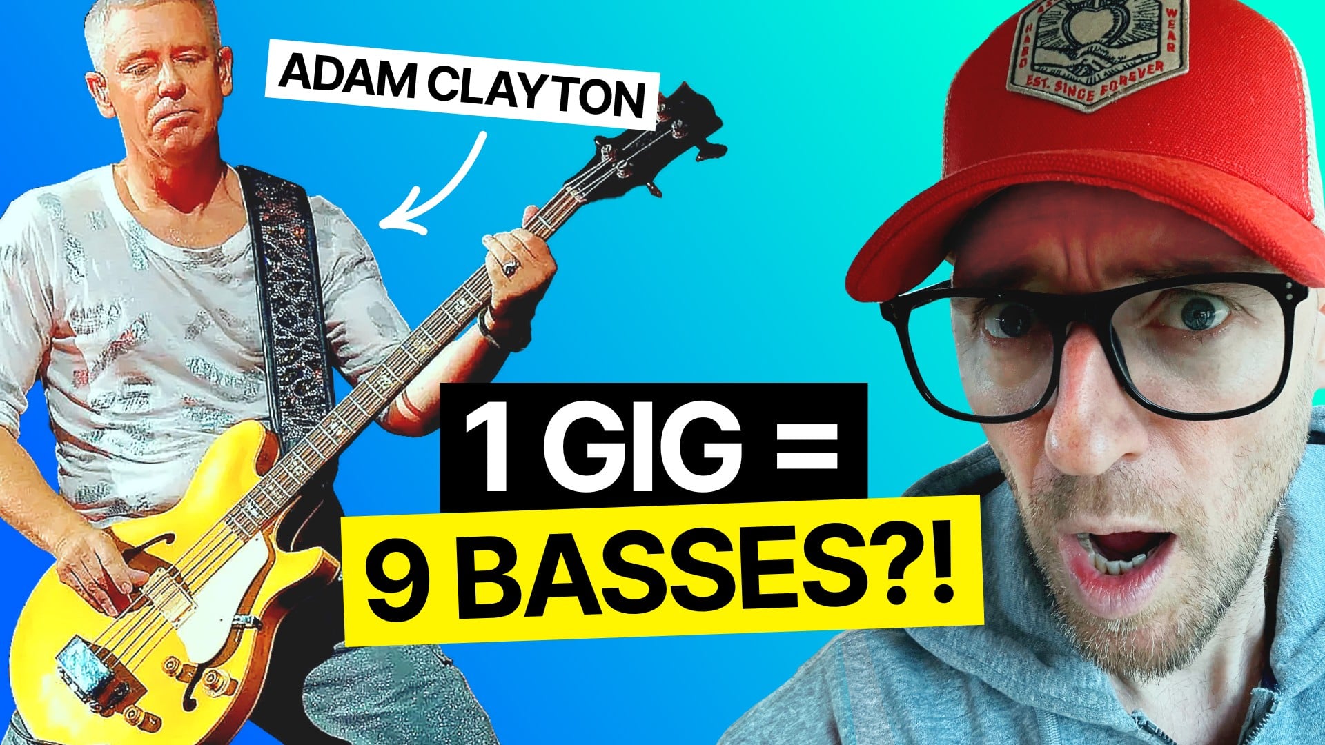 We Met Adam Clayton from U2 (it was OUTRAGEOUS!)