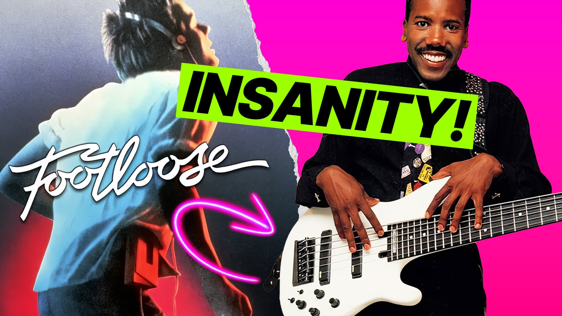 Nathan East's INSANE Bass Line on Footloose