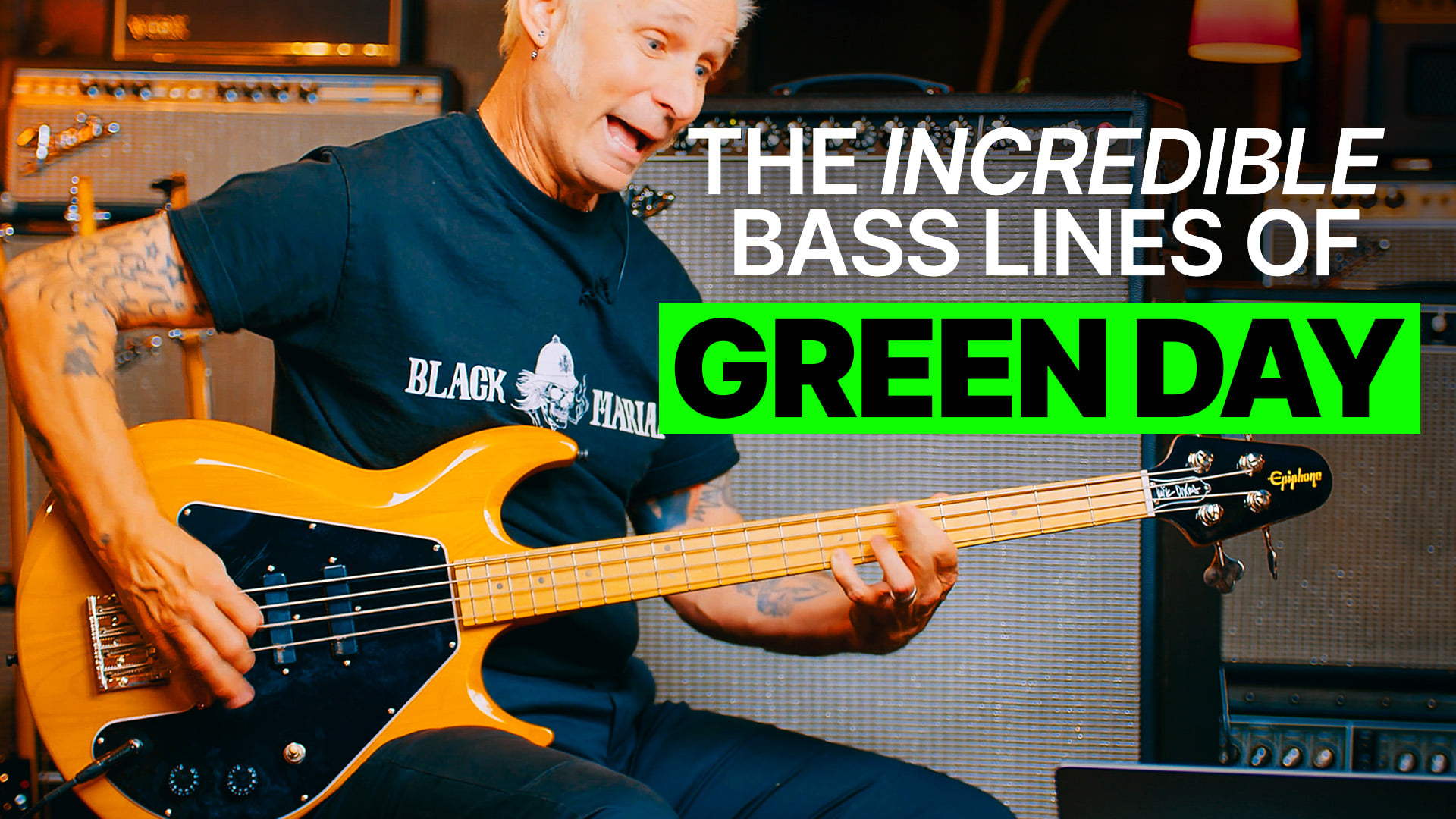 Mike Dirnt and the INCREDIBLE Bass Lines of Green Day